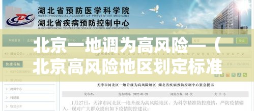 北京一地调为高风险—（北京高风险地区划定标准）