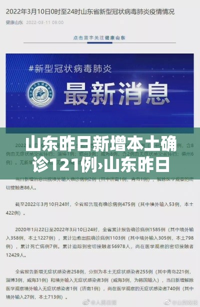 山东昨日新增本土确诊121例›山东昨日新增本土确诊121例 山东昨日新增本土确诊121例›山东昨日新增本土确诊121例
