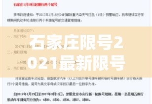 石家庄限号2021最新限号1月 → 石家庄限号2021最新限号1月份是多少