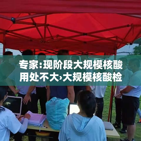 专家:现阶段大规模核酸用处不大›大规模核酸检测的必要性 专家:现阶段大规模核酸用处不大›大规模核酸检测的必要性