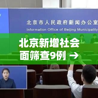 北京新增社会面筛查9例 → 北京社区防控疫情最新情况