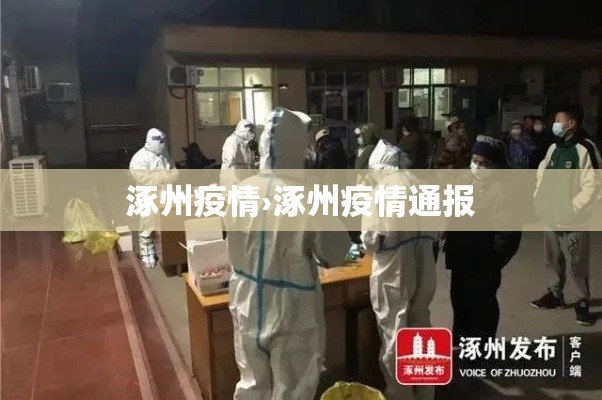 涿州疫情›涿州疫情通报