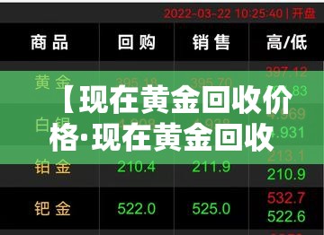 【现在黄金回收价格·现在黄金回收价格是多少2026】 【现在黄金回收价格·现在黄金回收价格是多少2026】