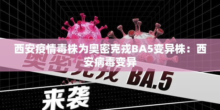 西安疫情毒株为奥密克戎BA5变异株：西安病毒变异