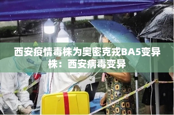 西安疫情毒株为奥密克戎BA5变异株：西安病毒变异