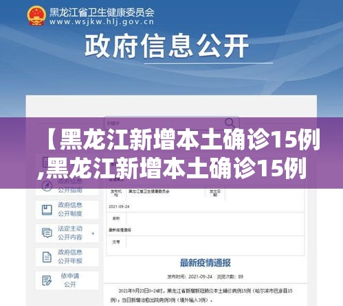 【黑龙江新增本土确诊15例,黑龙江新增本土确诊15例是哪里的】 【黑龙江新增本土确诊15例,黑龙江新增本土确诊15例是哪里的】