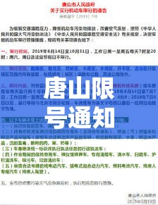 唐山限号通知›唐山限号制度