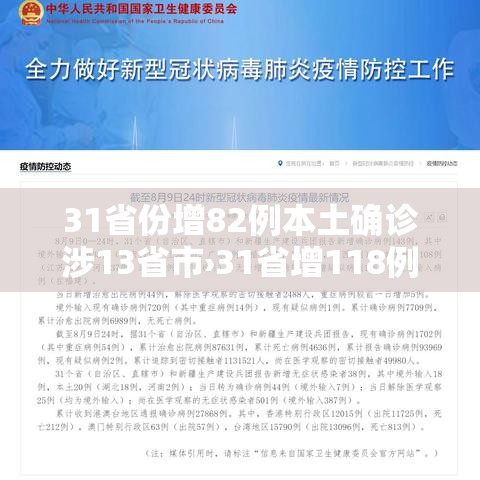 31省份增82例本土确诊涉13省市›31省增118例确诊 本土106例