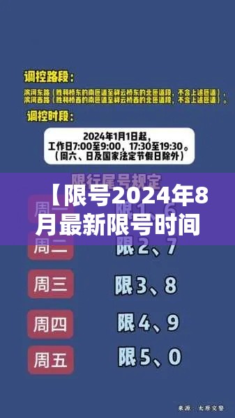 【限号2024年8月最新限号时间表,20214月份限号】