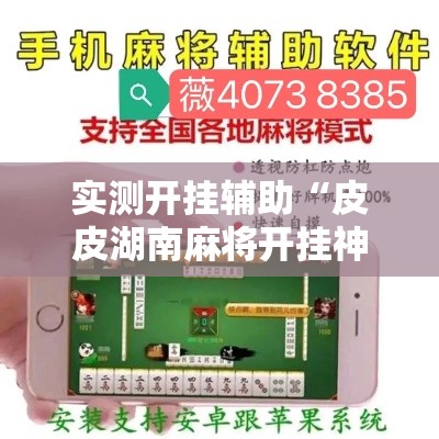 实测开挂辅助“皮皮湖南麻将开挂神器”透视开挂辅助教程