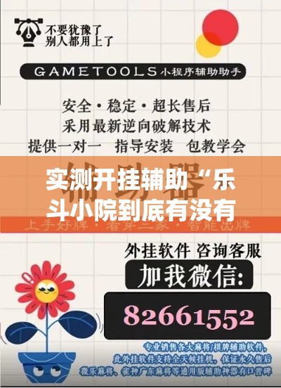实测开挂辅助“乐斗小院到底有没有挂(辅助神器)开挂详细教程