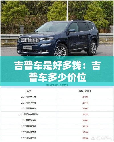 吉普车是好多钱:吉普车多少价位 吉普车是好多钱:吉普车多少价位