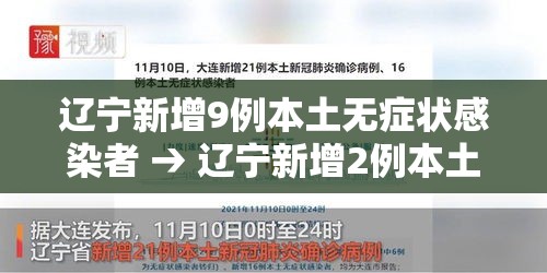 辽宁新增9例本土无症状感染者 → 辽宁新增2例本土确诊6例无症状 辽宁新增9例本土无症状感染者 → 辽宁新增2例本土确诊6例无症状