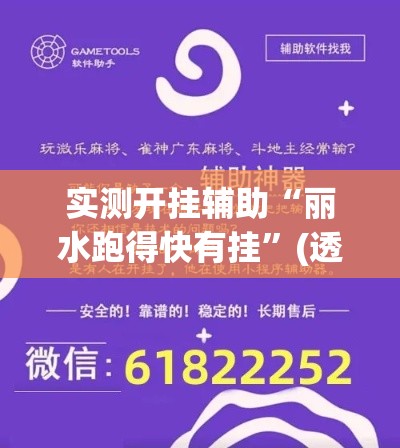 实测开挂辅助“丽水跑得快有挂”(透视挂)辅助透视教程
