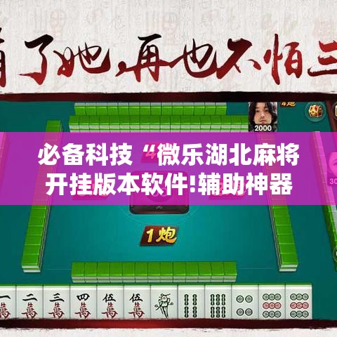 必备科技“微乐湖北麻将开挂版本软件!辅助神器插件下载