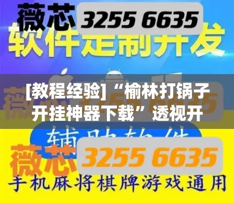 [教程经验]“榆林打锅子开挂神器下载”透视开挂辅助教程