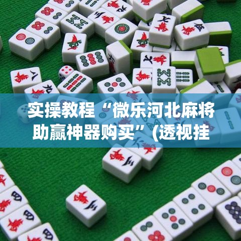 实操教程“微乐河北麻将助赢神器购买”(透视挂)辅助透视教程