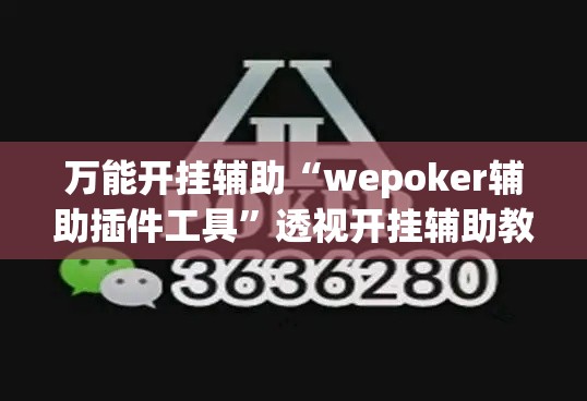 万能开挂辅助“wepoker辅助插件工具”透视开挂辅助教程