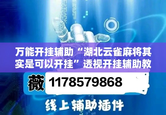 万能开挂辅助“湖北云雀麻将其实是可以开挂”透视开挂辅助教程