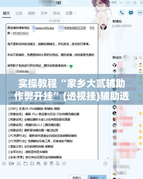 实操教程“家乡大贰辅助作弊开挂”(透视挂)辅助透视教程