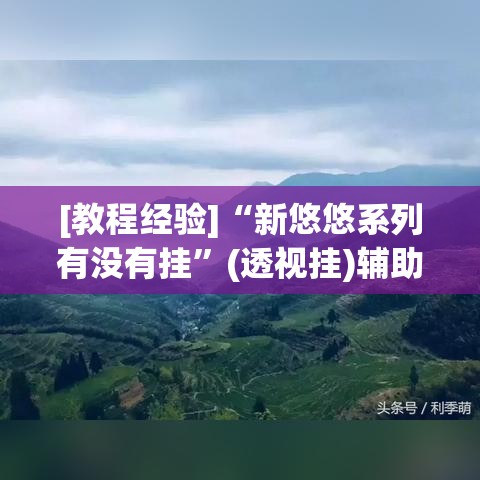 [教程经验]“新悠悠系列有没有挂	”(透视挂)辅助透视教程