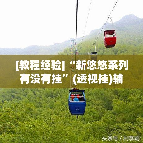 [教程经验]“新悠悠系列有没有挂”(透视挂)辅助透视教程