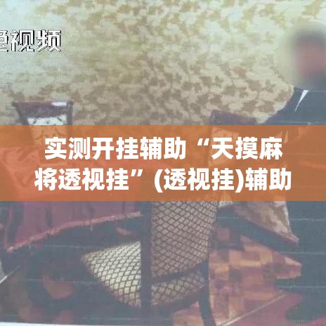 实测开挂辅助“天摸麻将透视挂”(透视挂)辅助透视教程