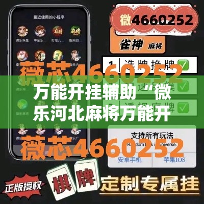 万能开挂辅助“微乐河北麻将万能开挂器免费通用版”透视开挂辅助教程