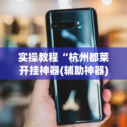 实操教程“杭州都莱开挂神器(辅助神器)开挂详细教程