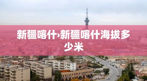 新疆喀什›新疆喀什海拔多少米