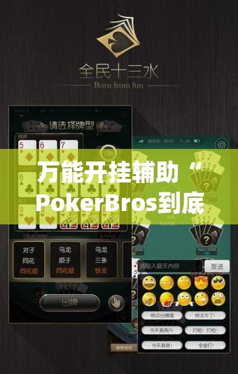 万能开挂辅助“PokerBros到底能不能开挂(辅助神器)开挂详细教程