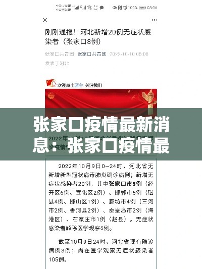 张家口疫情最新消息：张家口疫情最新消息分布图