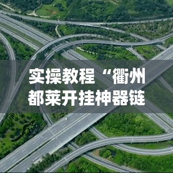 实操教程“衢州都莱开挂神器链接(辅助神器)开挂详细教程