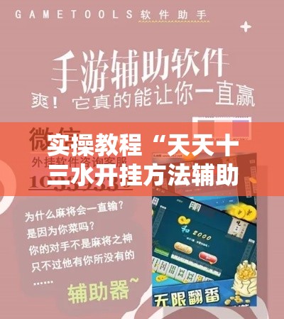 实操教程“天天十三水开挂方法辅助”科技辅助神器手机版教程