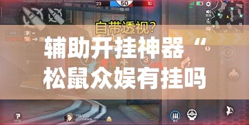 辅助开挂神器“松鼠众娱有挂吗”(透视挂)辅助透视教程
