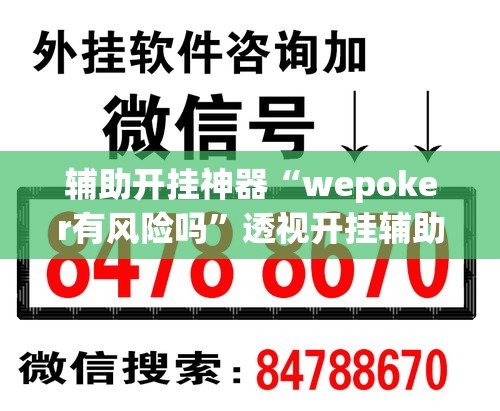 辅助开挂神器“wepoker有风险吗”透视开挂辅助教程