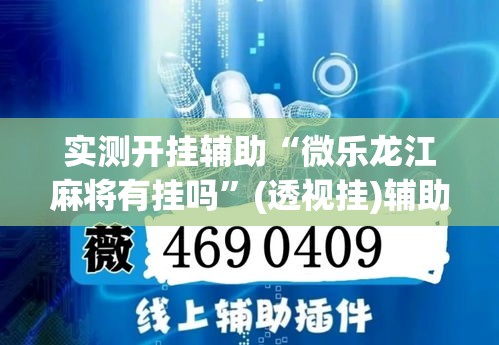 实测开挂辅助“微乐龙江麻将有挂吗	”(透视挂)辅助透视教程