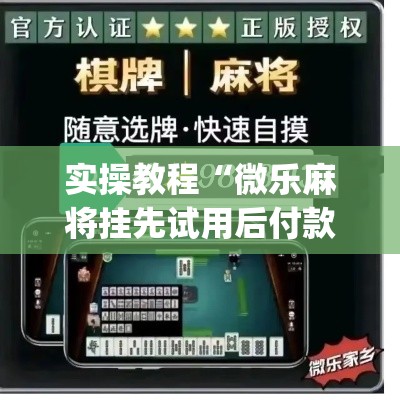 实操教程“微乐麻将挂先试用后付款”(透视挂)辅助透视教程