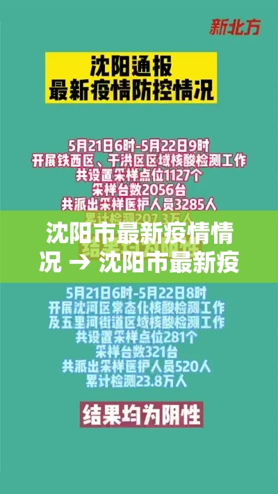 沈阳市最新疫情情况 → 沈阳市最新疫情情况最新消息