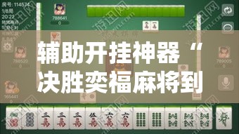 辅助开挂神器“决胜奕福麻将到底有没有挂!辅助神器插件下载
