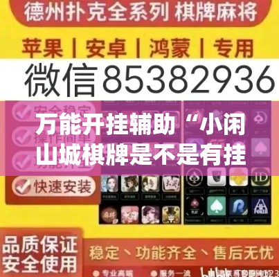 万能开挂辅助“小闲山城棋牌是不是有挂	”(透视挂)辅助透视教程
