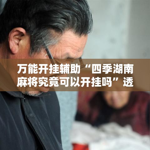 万能开挂辅助“四季湖南麻将究竟可以开挂吗”透视开挂辅助教程