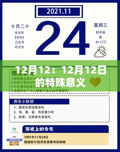 12月12：12月12日的特殊意义