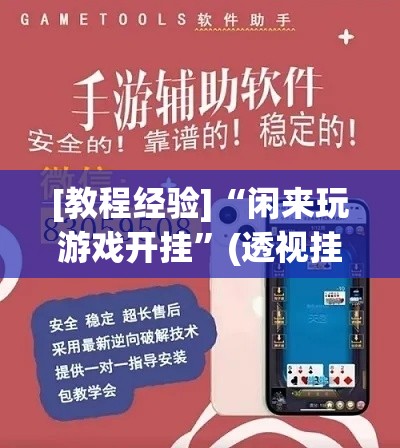 [教程经验]“闲来玩游戏开挂	”(透视挂)辅助透视教程