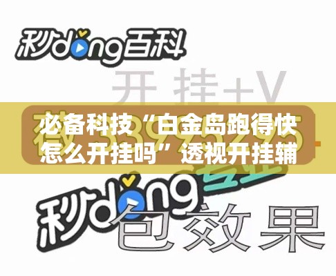 必备科技“白金岛跑得快怎么开挂吗”透视开挂辅助教程
