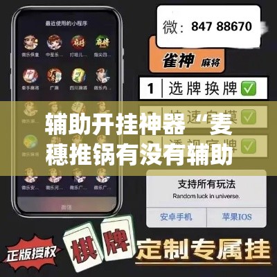 辅助开挂神器“麦穗推锅有没有辅助	”(透视挂)辅助透视教程