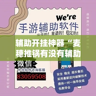 辅助开挂神器“麦穗推锅有没有辅助”(透视挂)辅助透视教程