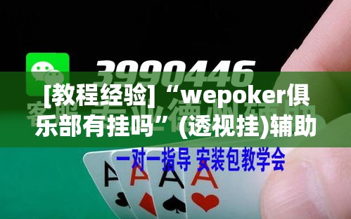 [教程经验]“wepoker俱乐部有挂吗	”(透视挂)辅助透视教程
