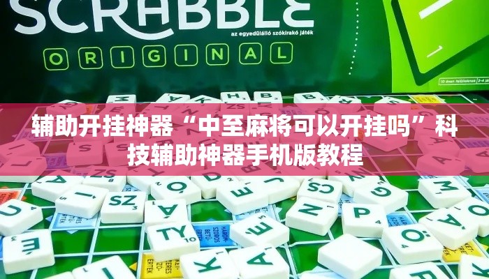 辅助开挂神器“中至麻将可以开挂吗”科技辅助神器手机版教程