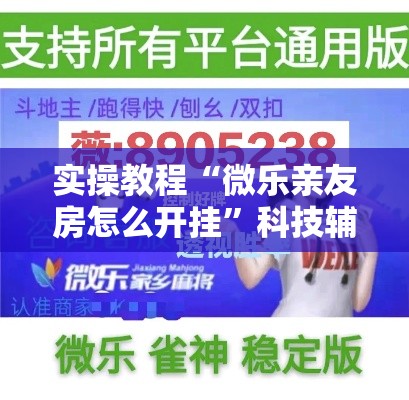 实操教程“微乐亲友房怎么开挂”科技辅助神器手机版教程